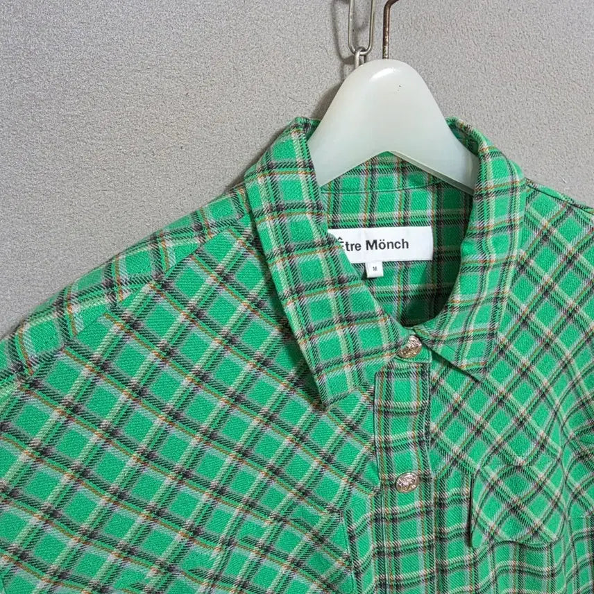 [BUNJANG] Etromongshu Check Shirt M / 에트로몽슈 체크 남방 M  n1907