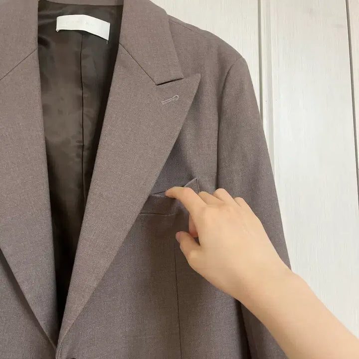 [BUNJANG] Cocoa Wool Blazer Jacket / 코코아 블레이저 여성 울 자켓