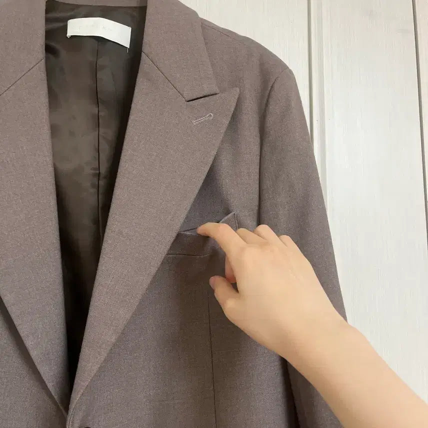 [BUNJANG] Cocoa Wool Blazer Jacket / 코코아 블레이저 여성 울 자켓
