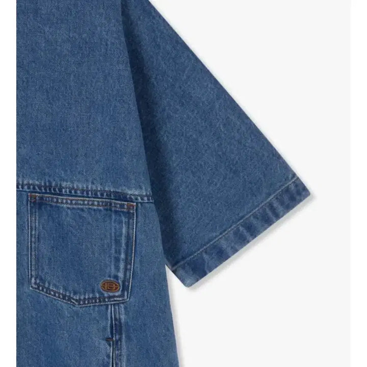 [BUNJANG] Studio Tomboy Oversized Denim Dress / 스튜디오 톰보이 오버핏 데님 원피스