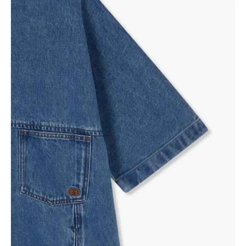 [BUNJANG] Studio Tomboy Oversized Denim Dress / 스튜디오 톰보이 오버핏 데님 원피스