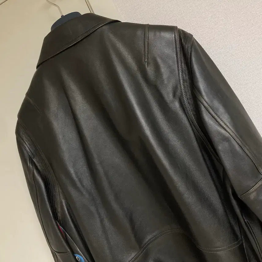 [BUNJANG] Dior Kim Jones Hand-Painted Leather Jacket / [56] 22FW 디올 킴존스 핸드페인팅 레더 자켓 1400만원