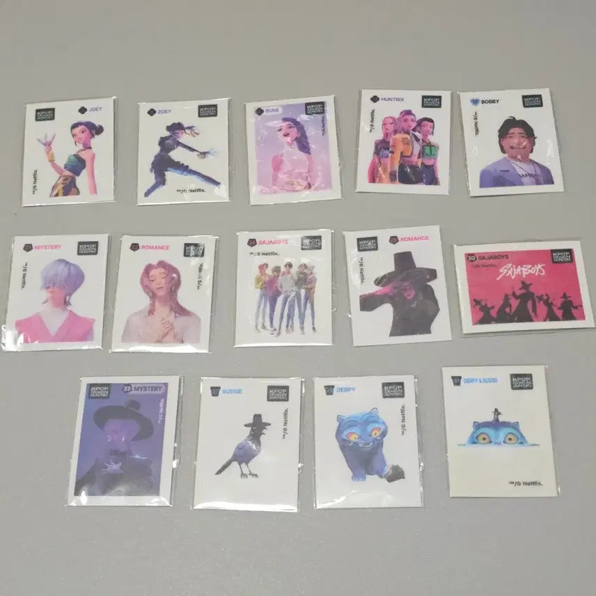 [BUNJANG] K-Pop Demon Hunters Ttibuseu Sticker / 케이팝데몬헌터스 케데헌 띠부씰스티커