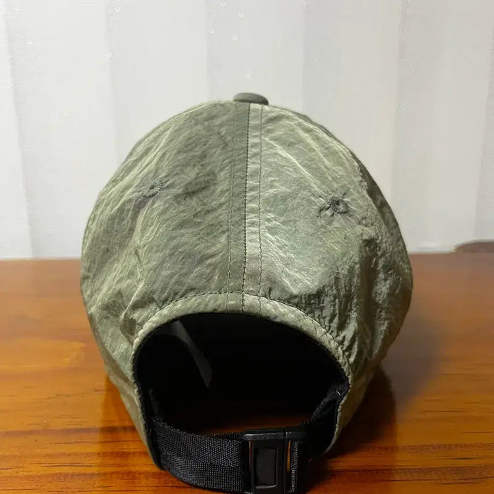 [BUNJANG] Lee Khaki Beige Nylon Cap / 리(Lee) 카키베이지 나일론 모자 프리사이즈