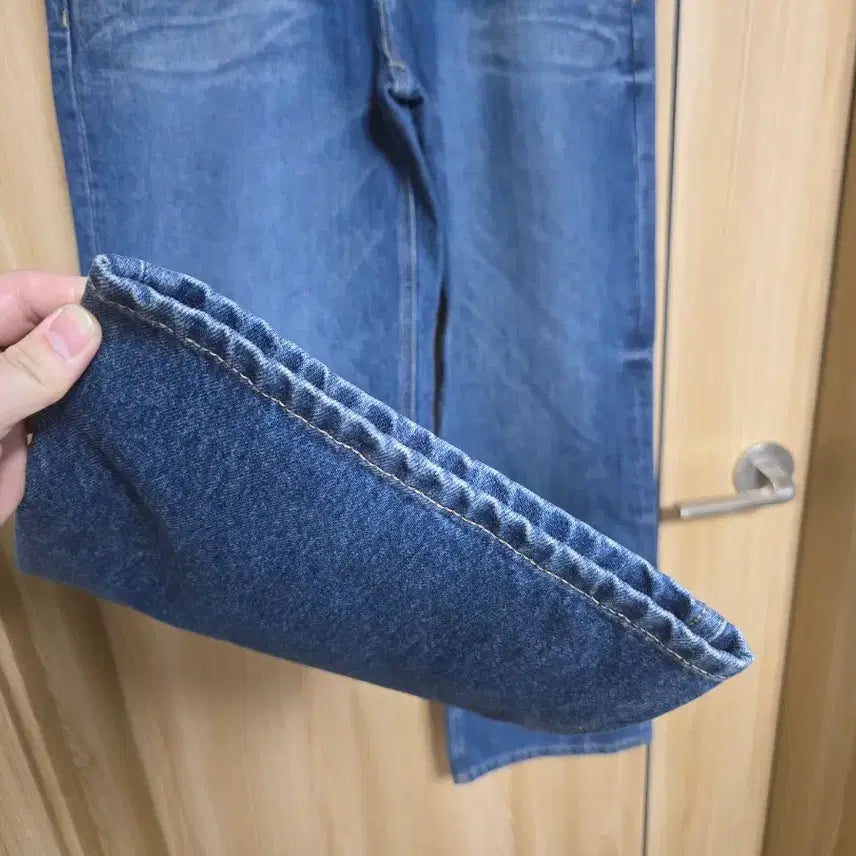 [BUNJANG] Solid Homme 23FW Mid-Wash Denim Pants / [솔리드옴므][50] 23fw 워싱 중청 팬츠