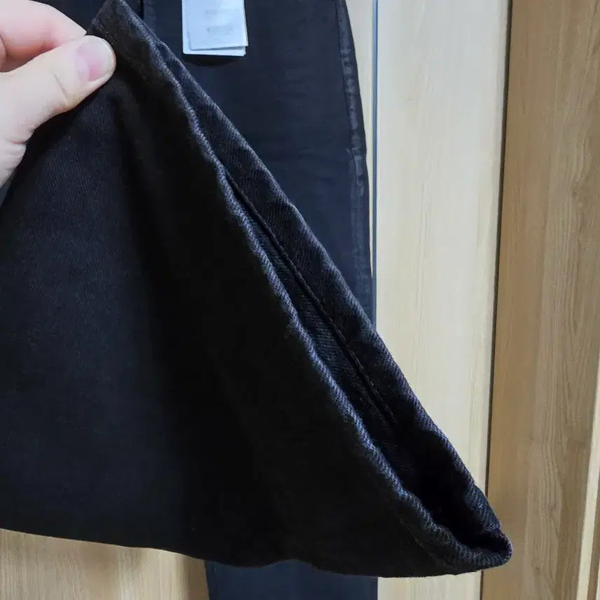 [BUNJANG] Solid Homme 23FW Black Washed Wide Pants / [솔리드옴므][50] 23fw 블랙 워싱 와이드 팬츠