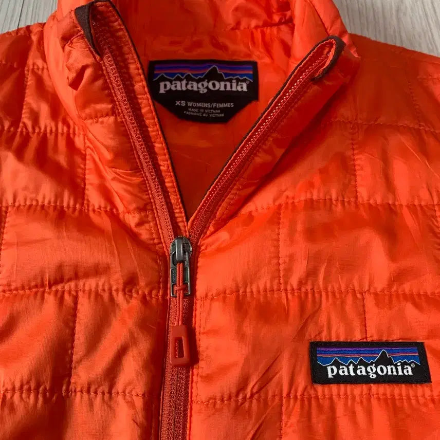 [BUNJANG] Patagonia Nano Puff Orange Jacket / 파타고니아 나노 퍼프 경량 패딩