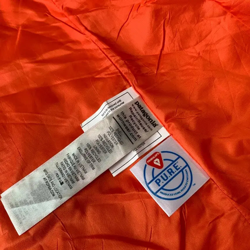 [BUNJANG] Patagonia Nano Puff Orange Jacket / 파타고니아 나노 퍼프 경량 패딩