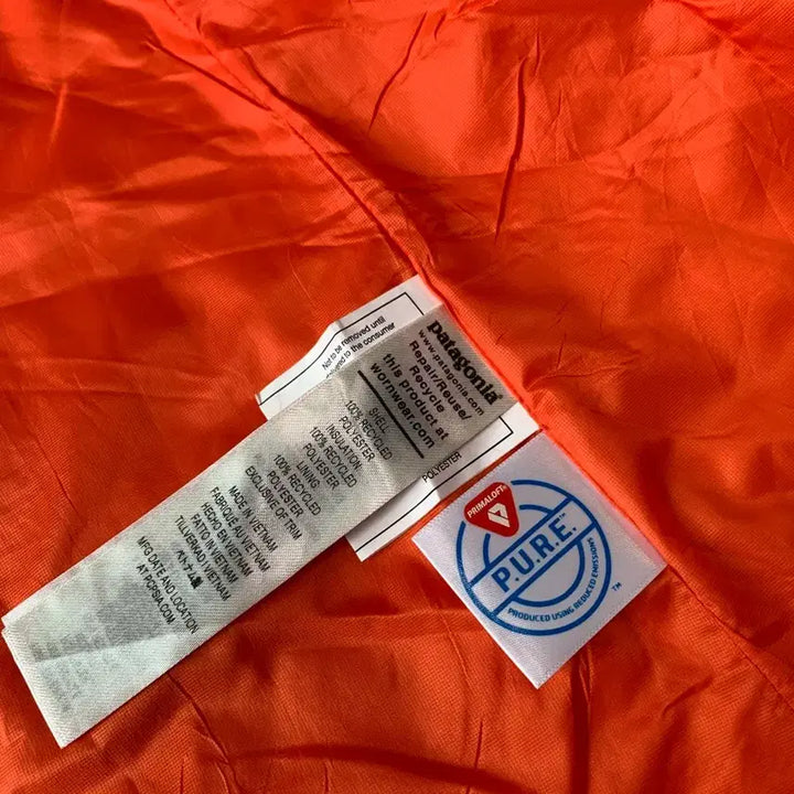 [BUNJANG] Patagonia Nano Puff Orange Jacket / 파타고니아 나노 퍼프 경량 패딩