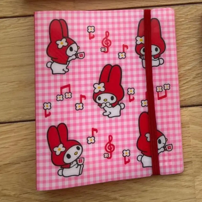 [BUNJANG] Red My Melody 6-Ring Binder Album / 구해요) 고전 빨간마이멜로디 마멜 다이어리 앨범 바인더 6공다이어리