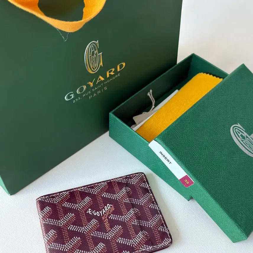 [BUNJANG] Goyard Insert Card Wallet / 고야드 인서트 카드지갑