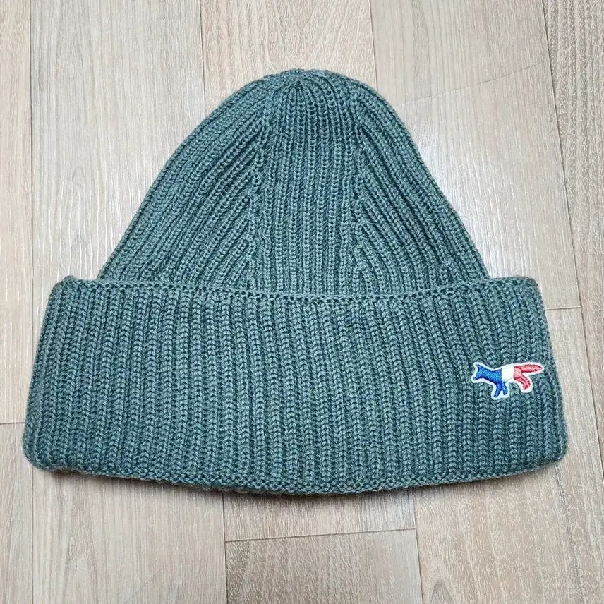 [BUNJANG] Maison Kitsune Fox Head 100% Wool Beanie / 메종키츠네 폭스헤드 울100% 비니