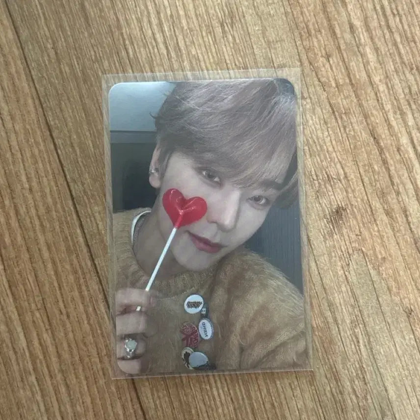 [BUNJANG] Mnet Plus Much Heart Candy Photocard - Si-n-Long / 엠넷 플러스 머치 하트캔디 포카 씬롱