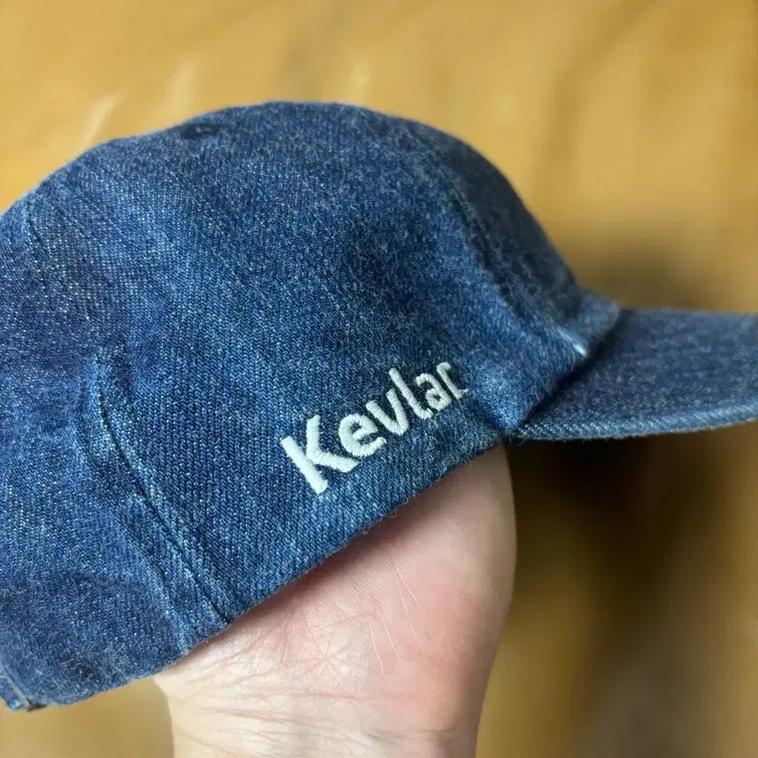 [BUNJANG] Supreme S Logo Kevlar Denim 6-Panel Cap / 슈프림 S로고 6패널 볼캡 모자 22ss 케블라 데님