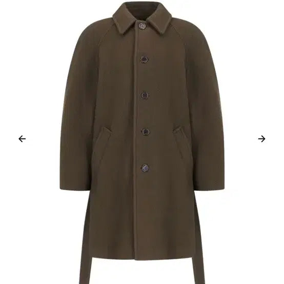 [BUNJANG] AMOMENTO Raglan Half Coat / [M] 25fw 아모멘토 래글런 하프코트