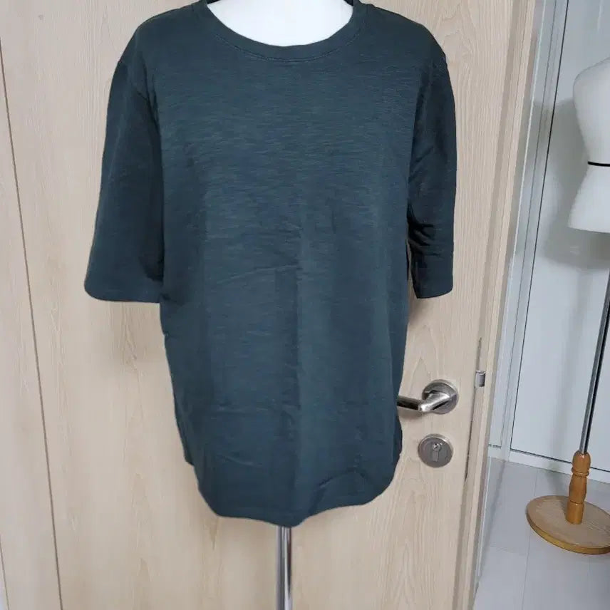 [BUNJANG] Dark Khaki T-Shirt / 진한 카키 반팔티
