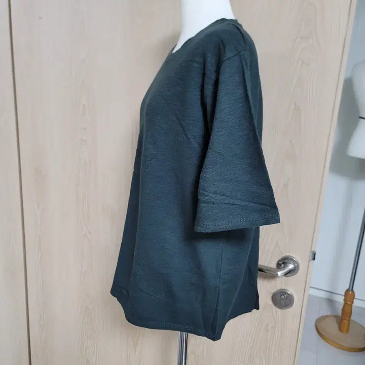 [BUNJANG] Dark Khaki T-Shirt / 진한 카키 반팔티