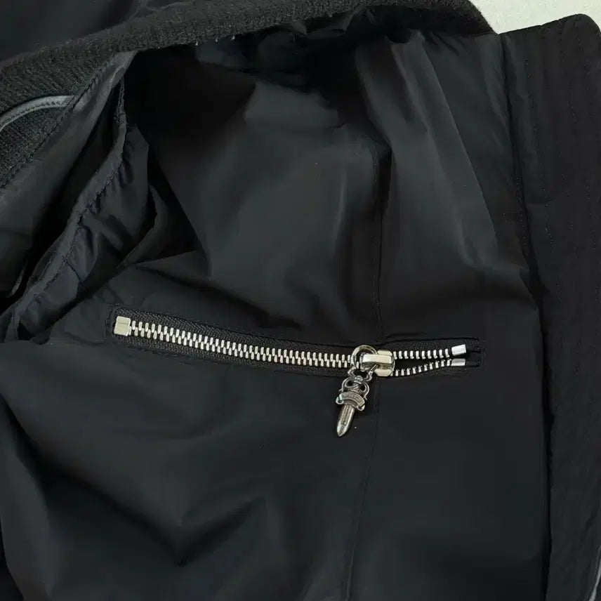 [BUNJANG] Chrome Hearts Leather Patch Vest / 크롬하츠 레더 패치 베스트