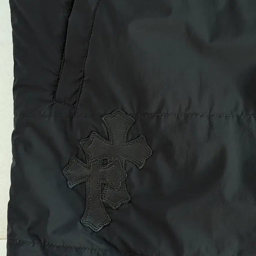 [BUNJANG] Chrome Hearts Leather Patch Vest / 크롬하츠 레더 패치 베스트