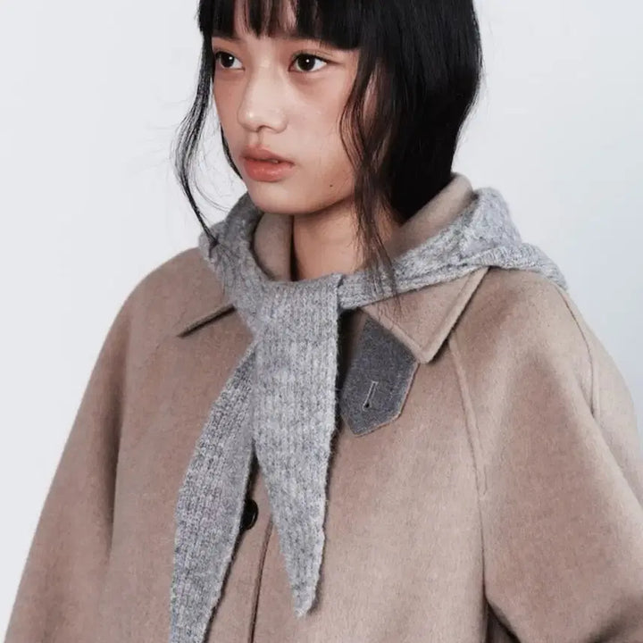 [BUNJANG] Kooho Plus Balaclava Gray New / 구호플러스 바라클라바 그레이 새상품