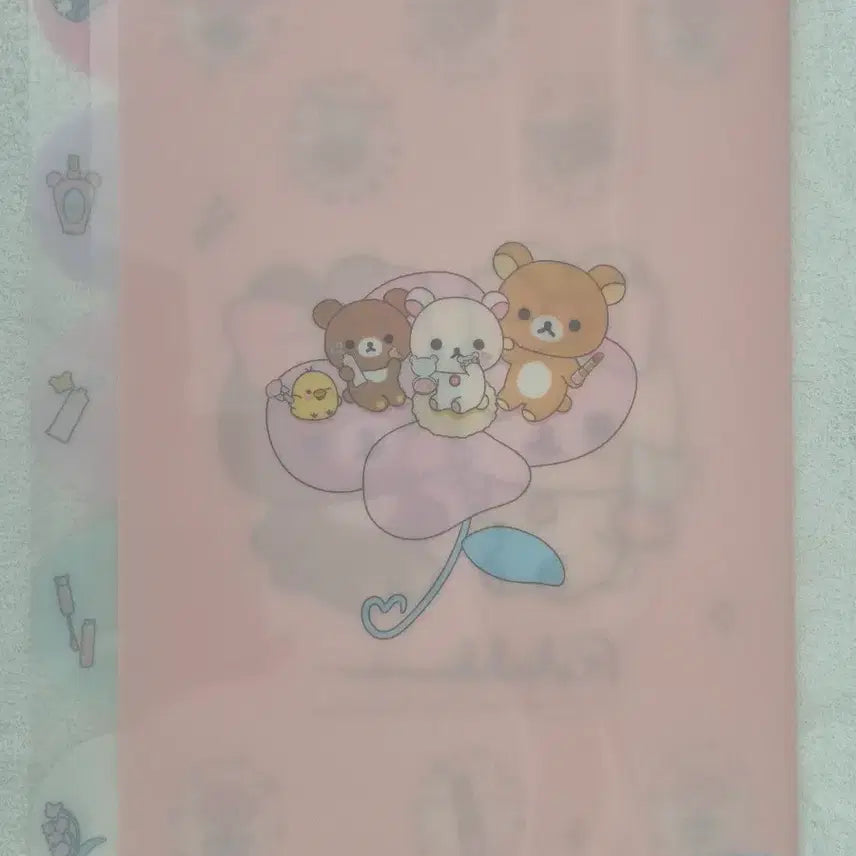 [BUNJANG] Rilakkuma Pink File Folder / 리락쿠마 화일 보세요