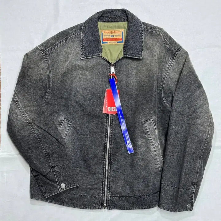 [BUNJANG] Diesel D-Stark S Jacket (Washed Black, XL) / <새 상품>디젤 D 스타크 S 재킷 / 워시드 블랙 색 상 / XL사이즈