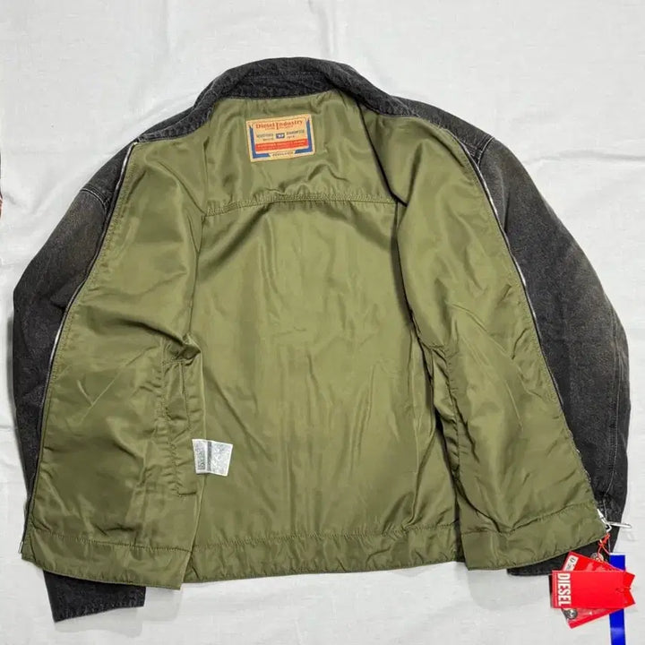 [BUNJANG] Diesel D-Stark S Jacket (Washed Black, XL) / <새 상품>디젤 D 스타크 S 재킷 / 워시드 블랙 색 상 / XL사이즈