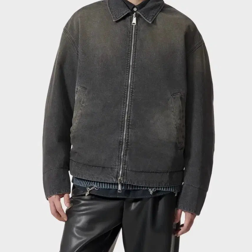 [BUNJANG] Diesel D-Stark S Jacket (Washed Black, XL) / <새 상품>디젤 D 스타크 S 재킷 / 워시드 블랙 색 상 / XL사이즈