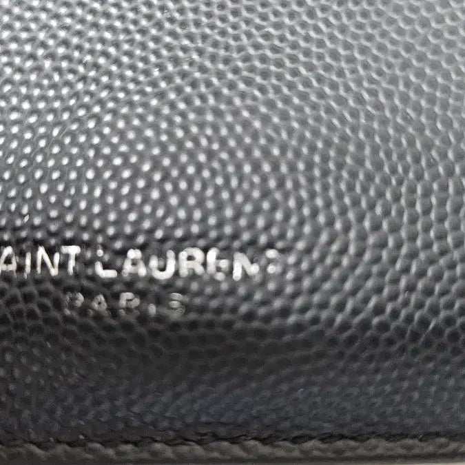 [BUNJANG] Saint Laurent Cardholder Full Package / 생로랑 카드지갑 블랙 풀세트(정품)