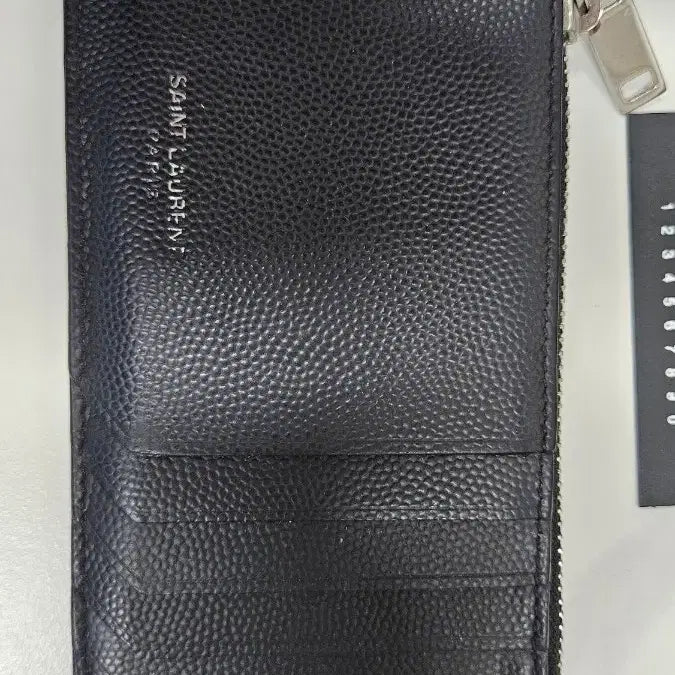 [BUNJANG] Saint Laurent Cardholder Full Package / 생로랑 카드지갑 블랙 풀세트(정품)