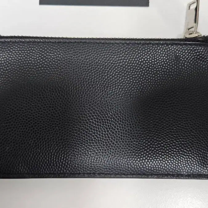 [BUNJANG] Saint Laurent Cardholder Full Package / 생로랑 카드지갑 블랙 풀세트(정품)