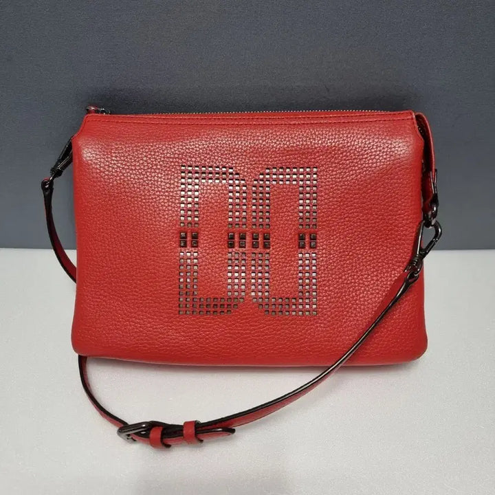 [BUNJANG] Daks Leather Crossbody Bag / 닥스 소가죽 크로스백 ㅡ0130