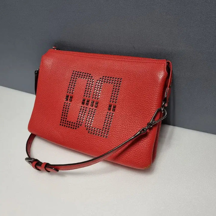 [BUNJANG] Daks Leather Crossbody Bag / 닥스 소가죽 크로스백 ㅡ0130