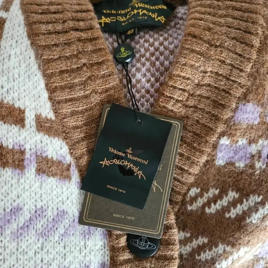 [BUNJANG] Vivienne Westwood Cardigan Anglo Mania / 비비안 웨스트우드 가디건 앵글로 매니아 새상품