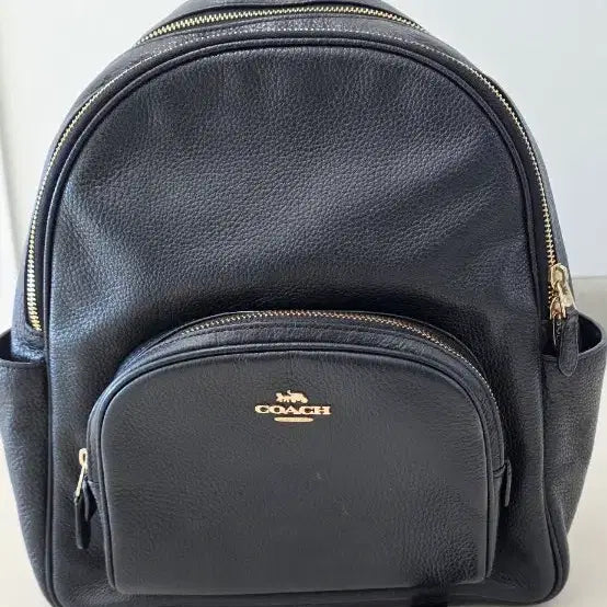 [BUNJANG] Coach Backpack Black / 코치 백팩 블랙