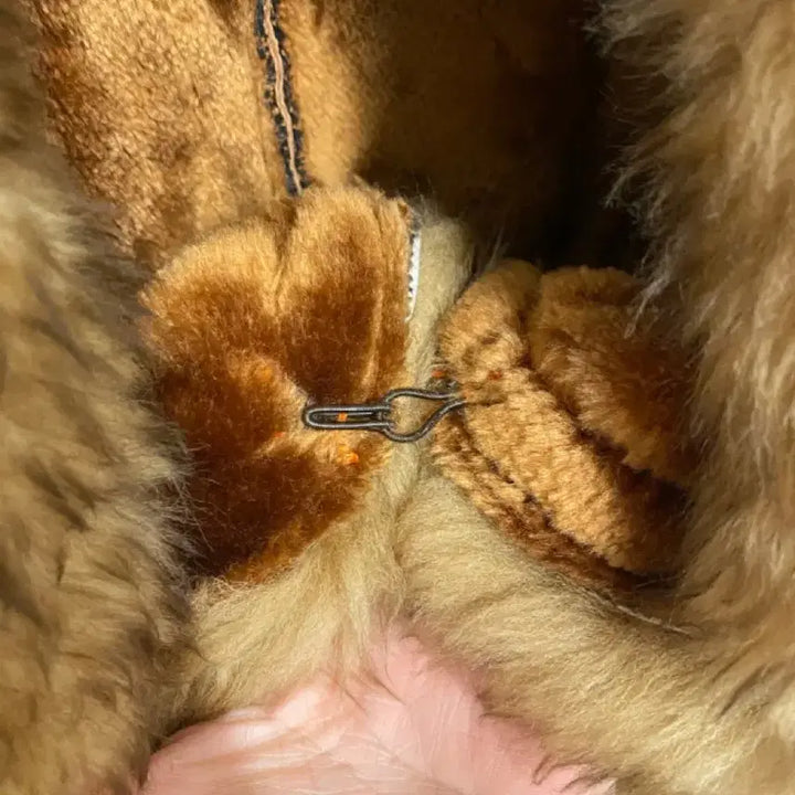 [BUNJANG] Vintage Mustang Suede Fur Coat / VTG mustang suede fur coat 무스탕 퍼 코트