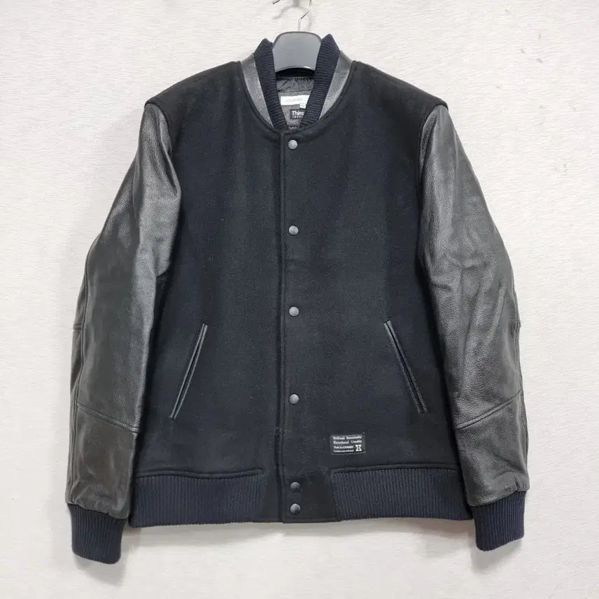 [SOLD OUT] 록워드 양가죽 스타디움 자켓 남L ㅡ0130