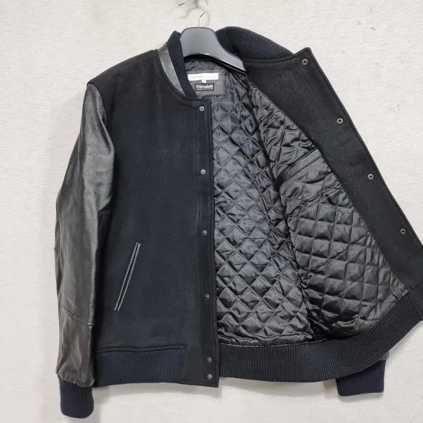 [SOLD OUT] 록워드 양가죽 스타디움 자켓 남L ㅡ0130