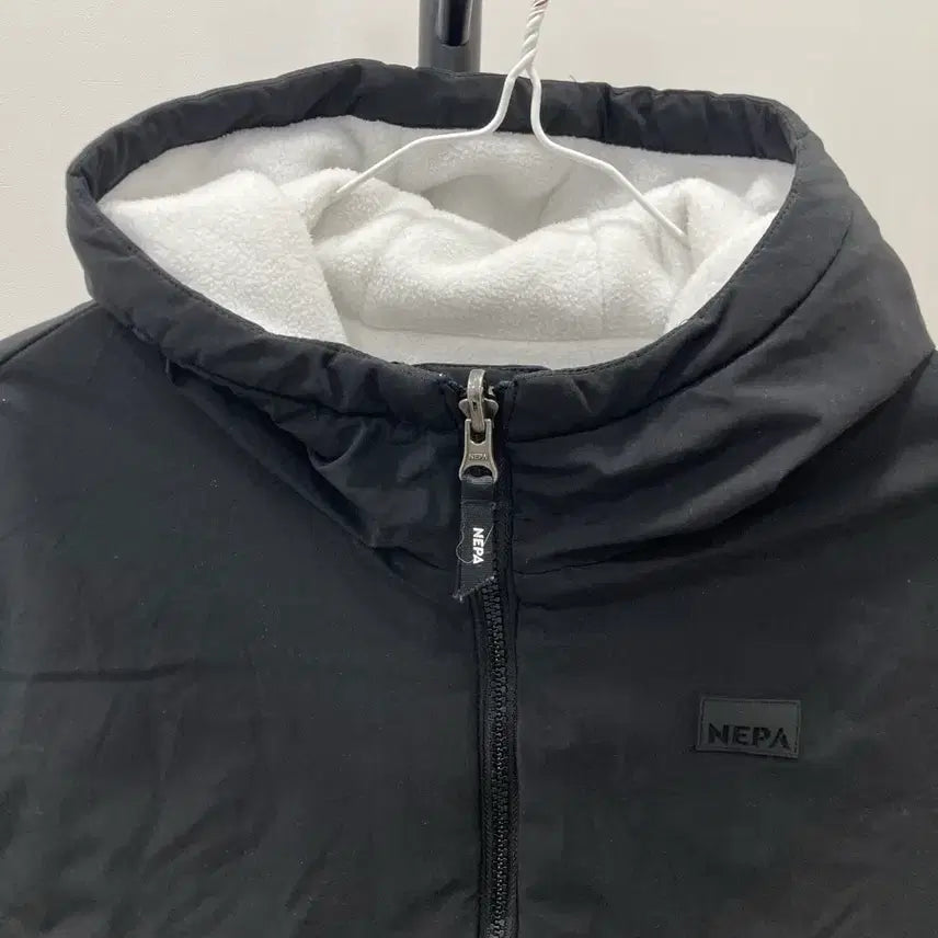 [BUNJANG] Nepa Fleece Long Padded Jacket / 네파 양면 플리스 롱패딩 자켓 165