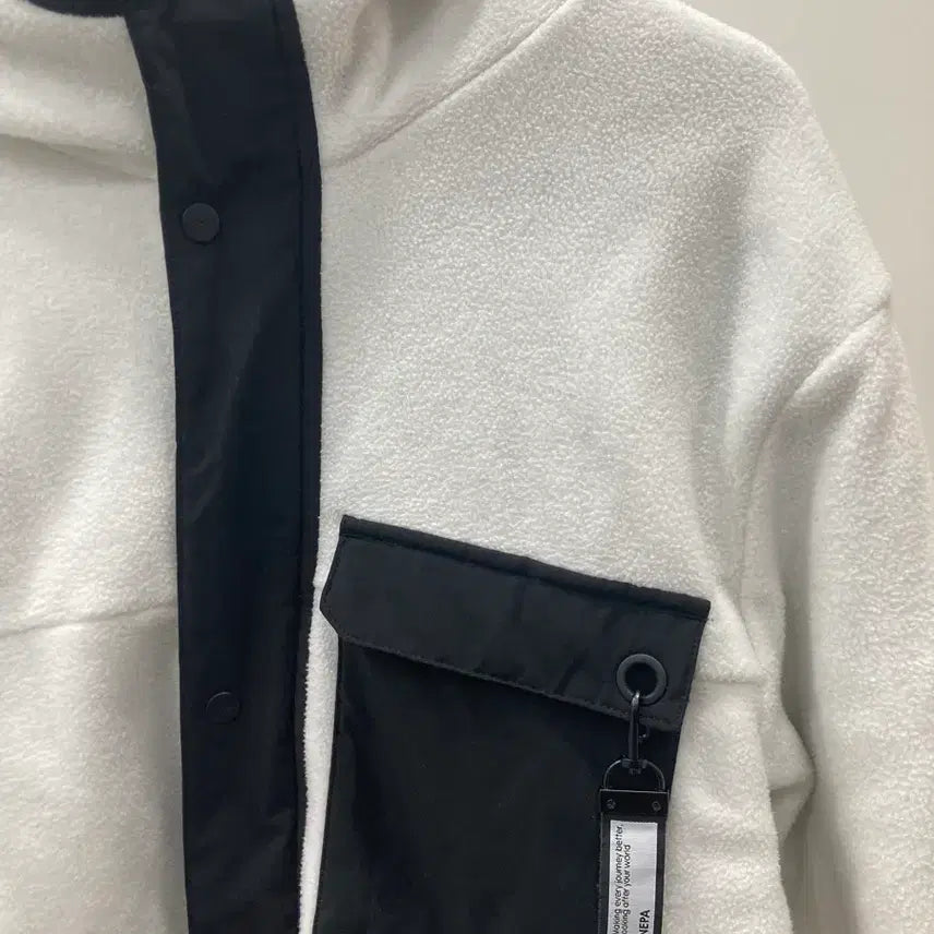 [BUNJANG] Nepa Fleece Long Padded Jacket / 네파 양면 플리스 롱패딩 자켓 165