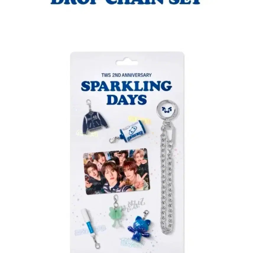 [BUNJANG] TWS 2nd Anniversary Chain Set + Photocard / 투어스 2주년 체인 세트 + 포카 양도합니다