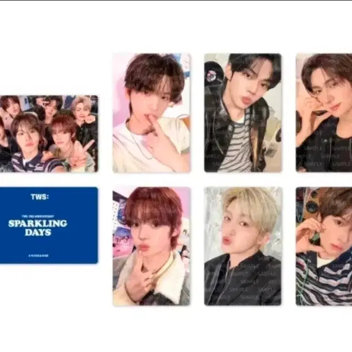 [BUNJANG] TWS 2nd Anniversary Chain Set + Photocard / 투어스 2주년 체인 세트 + 포카 양도합니다