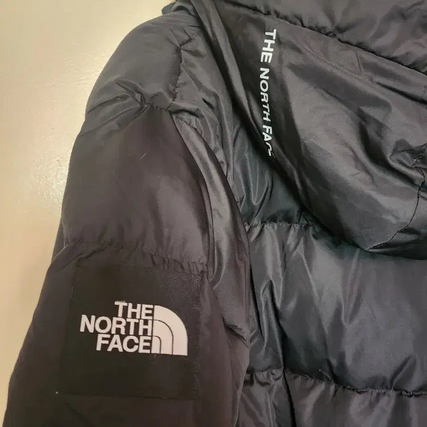 [BUNJANG] The North Face Black Long Padded Jacket XL / (손목수선)노스페이스 블랙 롱패딩 XL