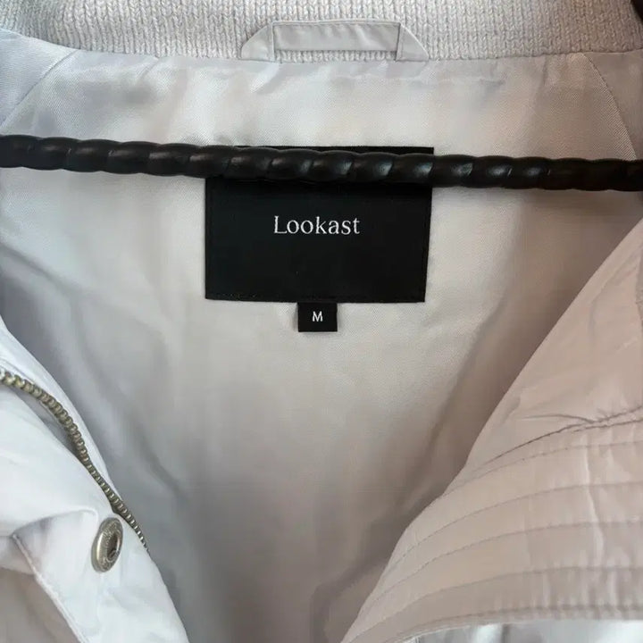 [BUNJANG] Lookast Mondri Duck Down Padding Jacket / 룩캐스트 몬드리 덕다운 패딩 아이보리