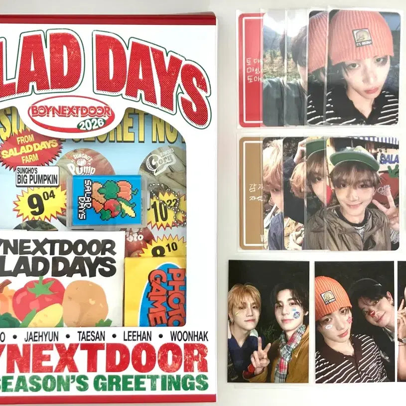 [BUNJANG] BOYNEXTDOOR Unhac Potato Keychain + Season&