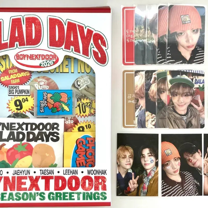 [BUNJANG] BOYNEXTDOOR Unhac Potato Keychain + Season&