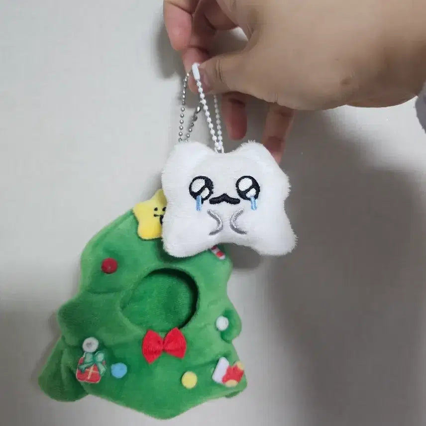 [BUNJANG] 10cm Christmas Hat &amp; Tiny Doll / 10cm 크리스마스 모자+쪼꼬미 인형