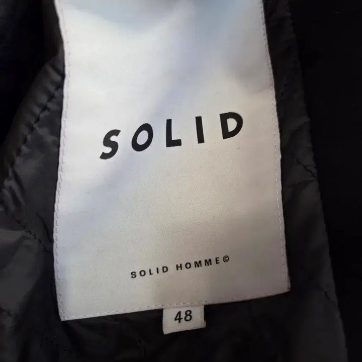 [BUNJANG] Solid Homme 20FW Balmacan Coat (Size 48) / 솔리드옴므 블랙 발마칸 20FW (48)