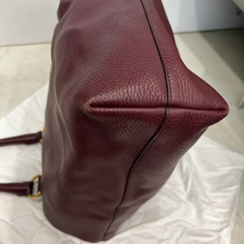 [BUNJANG] Prada Vitello Daino Tote Bag / 프라다 비텔로 다이노 토트백_그라나토(풀패키지)