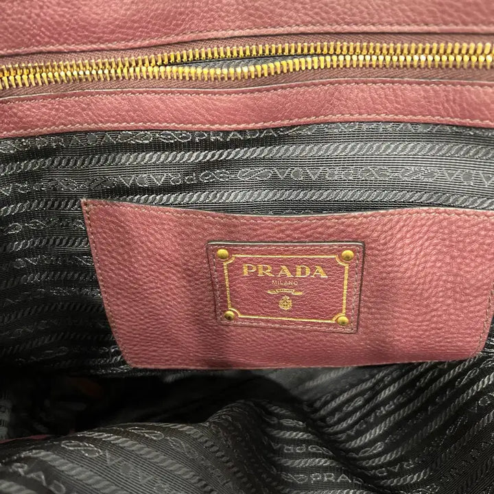 [BUNJANG] Prada Vitello Daino Tote Bag / 프라다 비텔로 다이노 토트백_그라나토(풀패키지)